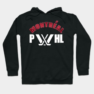 Montreal PWHL white color Hoodie